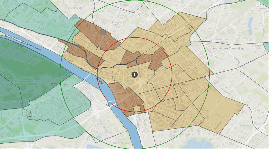 Trenton, New Jersey - Average Household Expenditure for Health Insurance